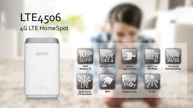 ZyXEL LTE4506: HomeSpot router kompatibilní s LTE kategorie 6 i se standardem 802.11ac