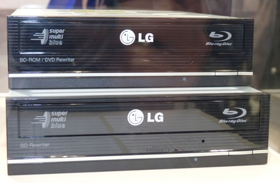 LG uvádí další tři Blu-ray mechaniky