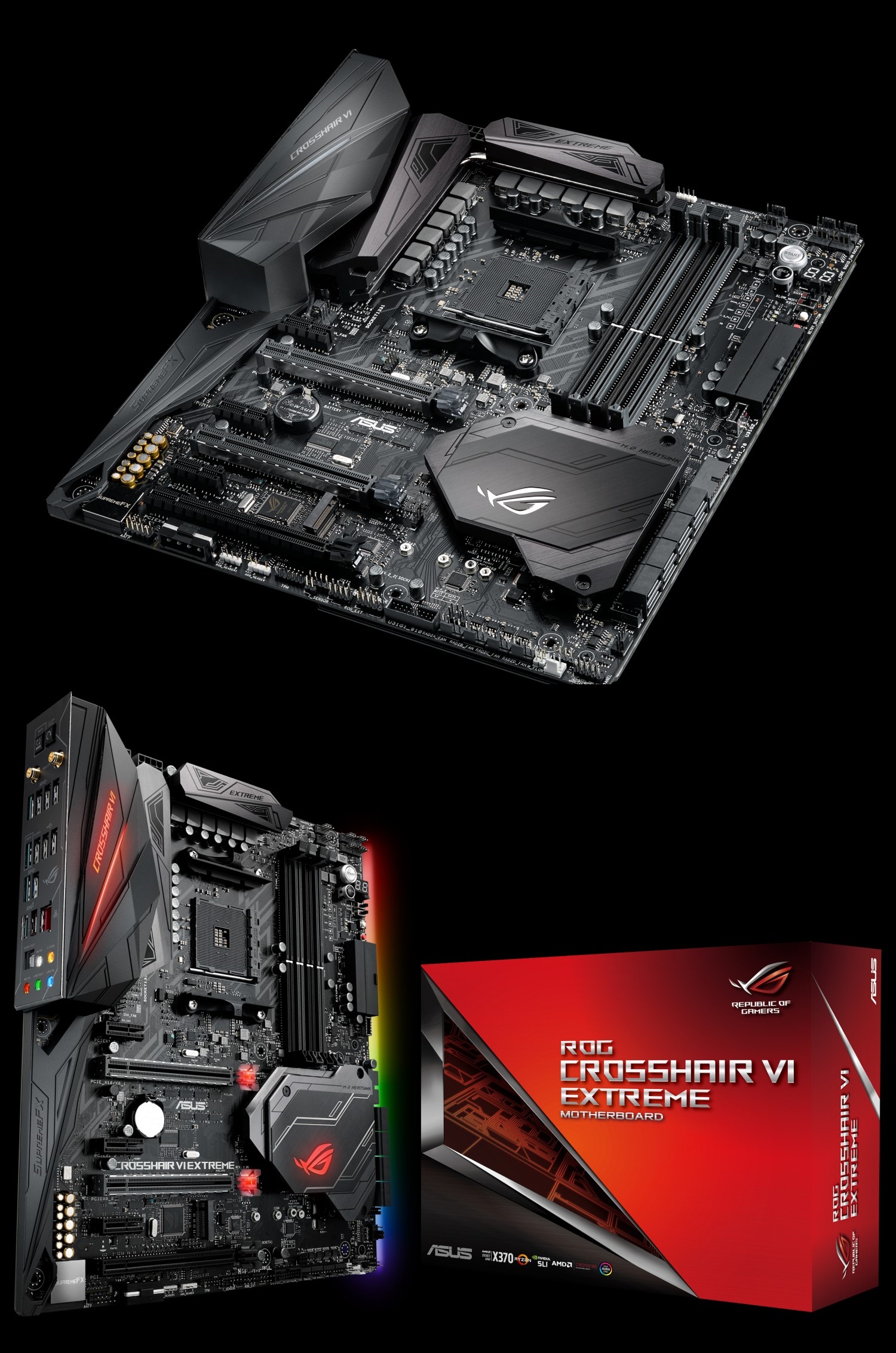 ROG Crosshair VI Extreme: prémiová deska pro procesory AMD Ryzen