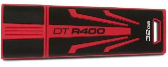 Kingston DataTraveler R400: tělo vyrobené z měkké pryže a USB 2.0