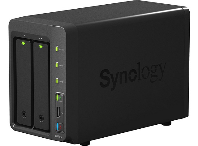 Synology uvádí na trh dvoušachtový NAS DS713+ 