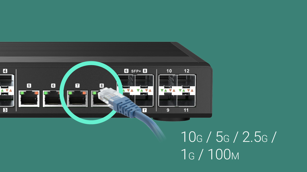 QNAP QSW-IM1200-8C: nový 10GbE switch průmyslové třídy