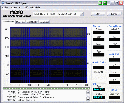 LG GSA-2166D - externí vypalovačka