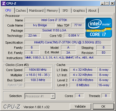 Intel Core i7-3770K – 22nm Ivy Bridge do desktopu