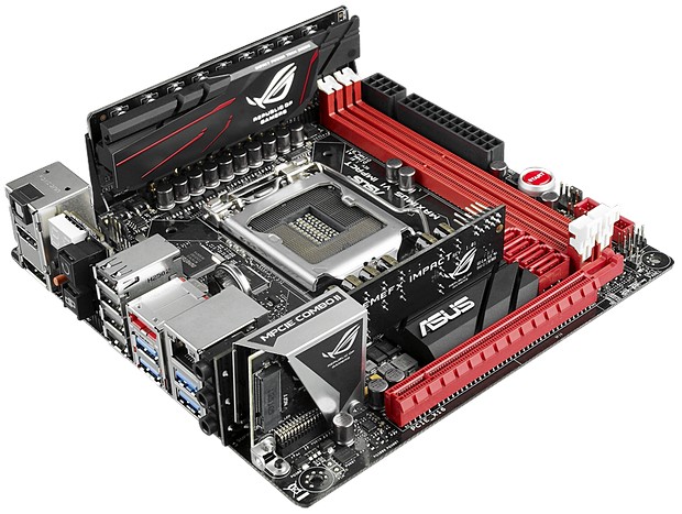 Asus Maximus VI Impact – královsky vybavená Mini-ITX