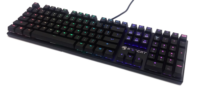 Roccat Suora FX: mechanická s RGB LED a bez rámečku