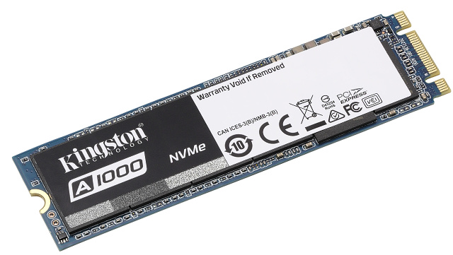 SSD Kingston A1000 – nejlevnější 1TB NVMe disk na trhu