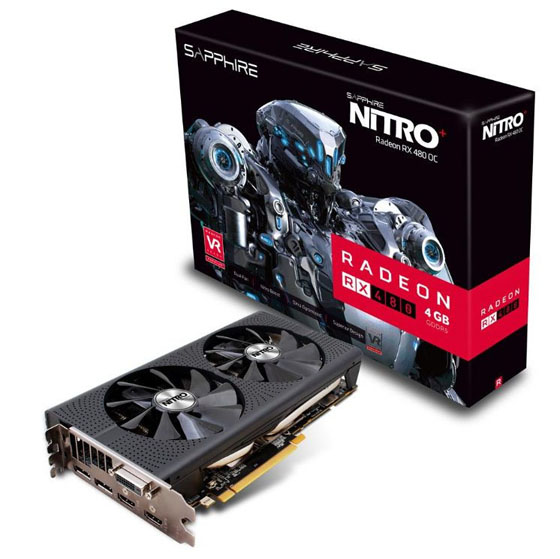 Sapphire přichází s grafickou kartou Radeon RX 480 Nitro+