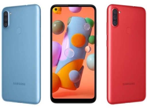 Samsung Galaxy A11 je levný smartphone s trojitým foťákem