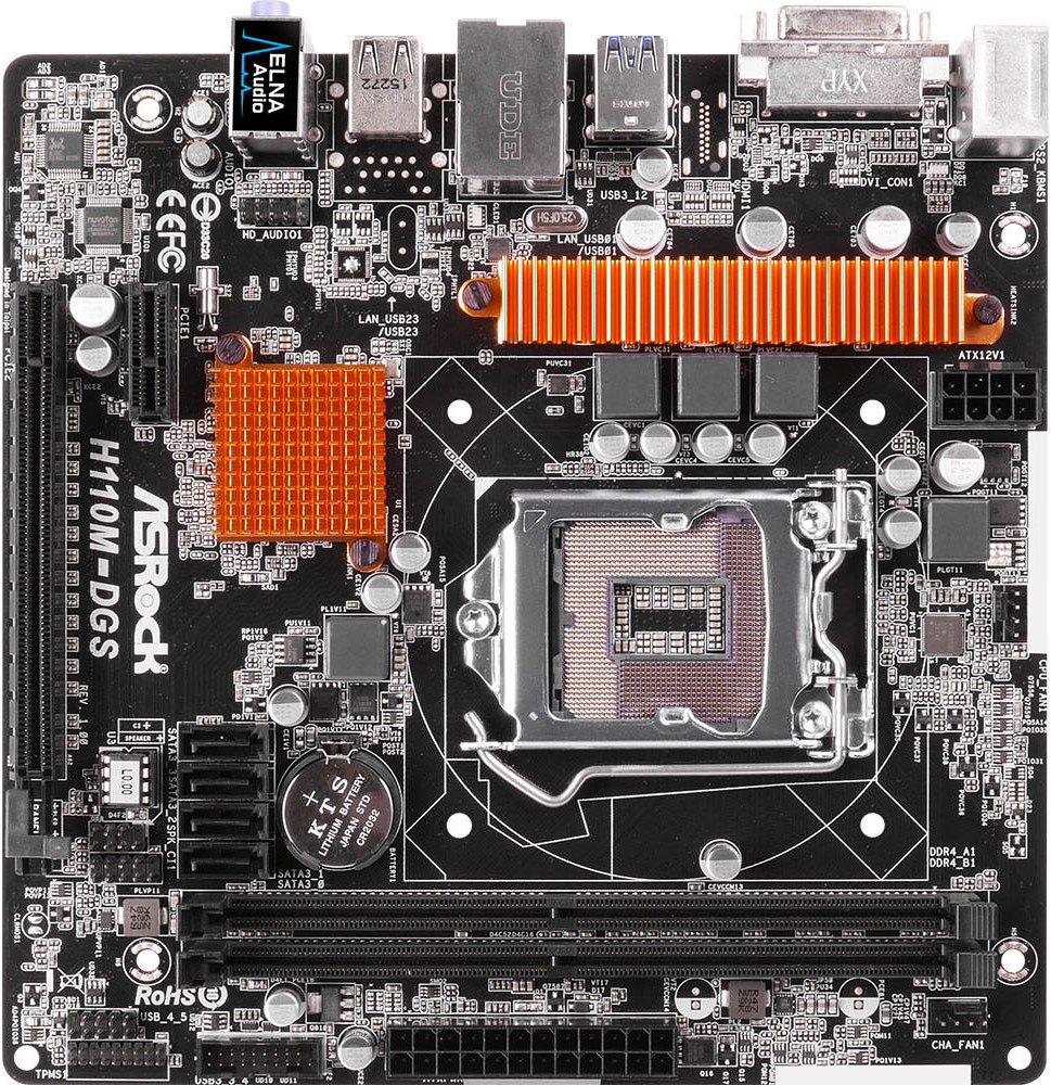 Základní deska ASRock H110M-DGS