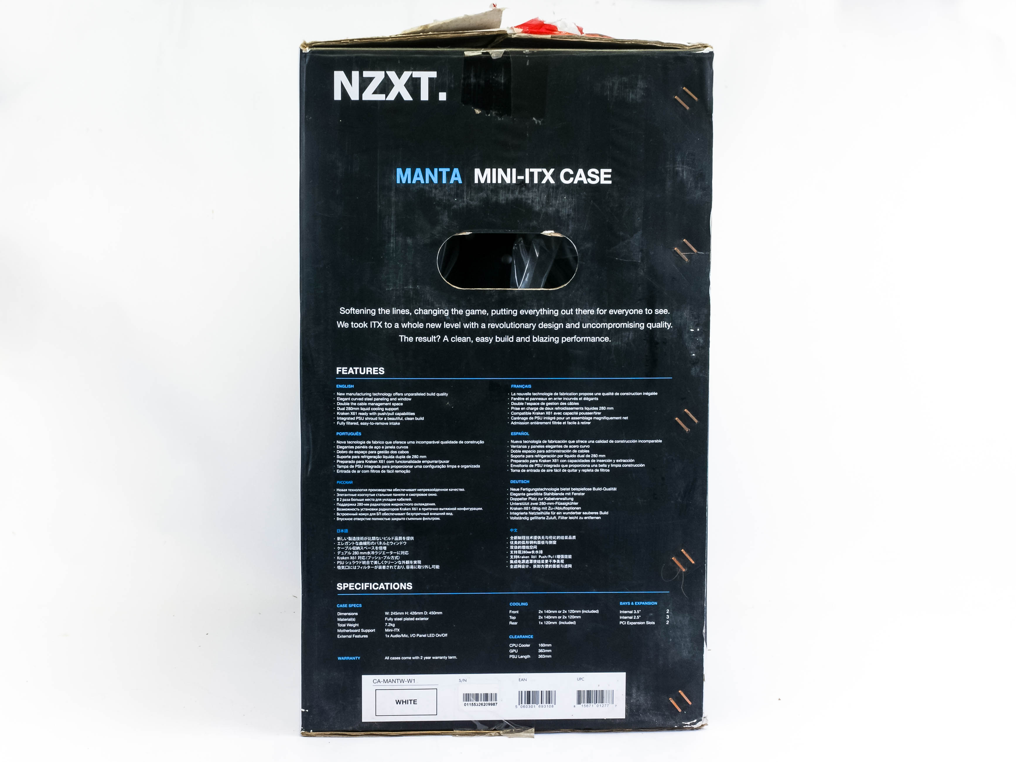 NZXT Manta: Malá skříň pro velké monstrum