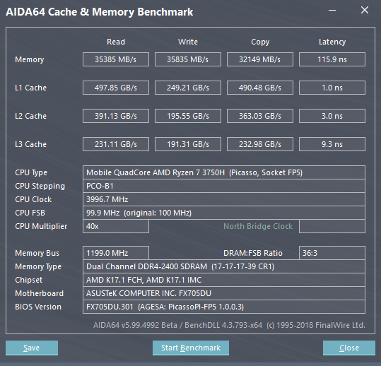 ASUS TUF Gaming FX705: AMD Ryzen 7 a GTX 1660 Ti