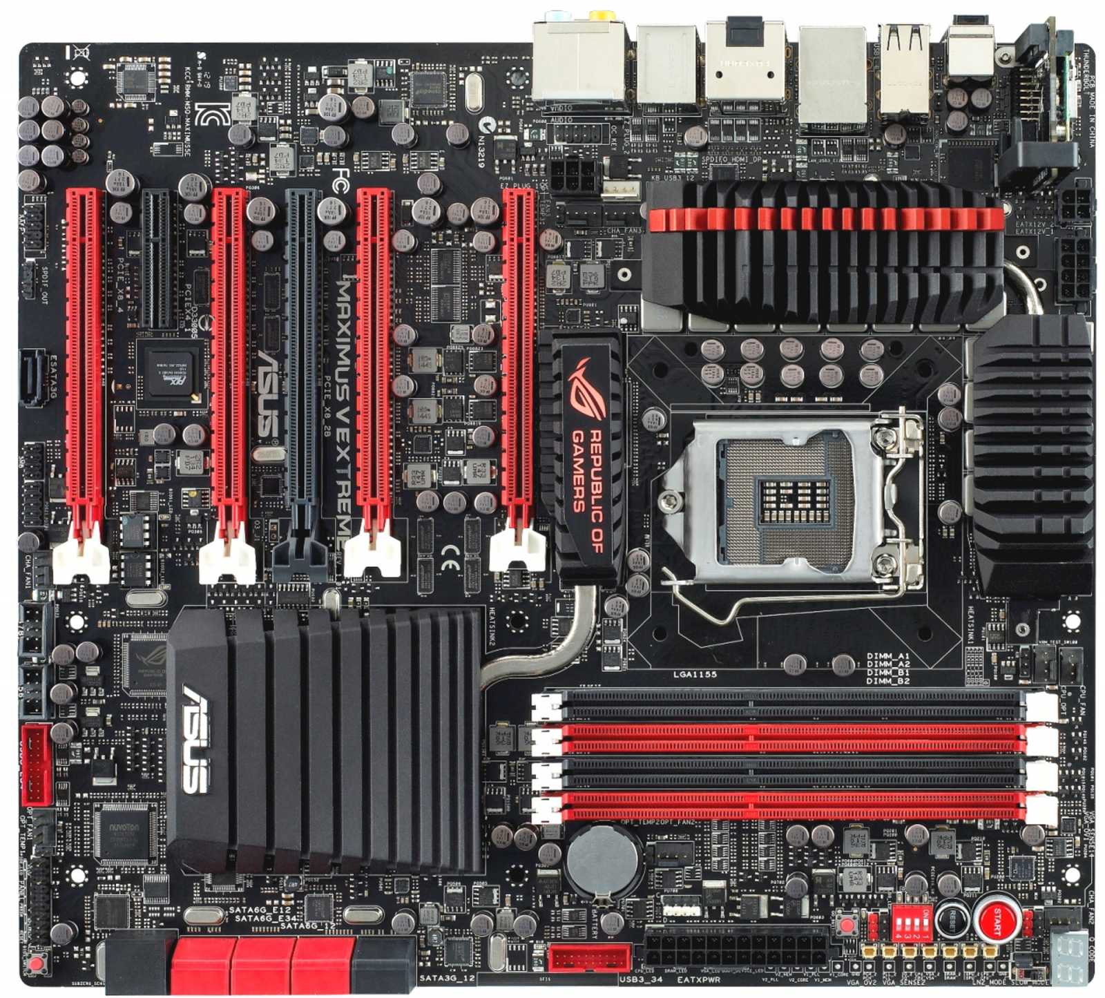 Asus Maximus V Extreme – nejlepší deska pro LGA 1155