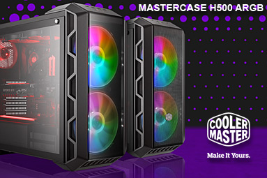 Cooler Master MasterCase H500 ARGB – nejnižší HAF