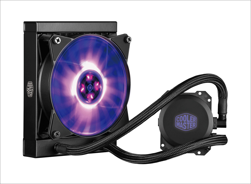 V prodeji je all-in-One vodní chlazení Cooler Master s RGB podsvícením