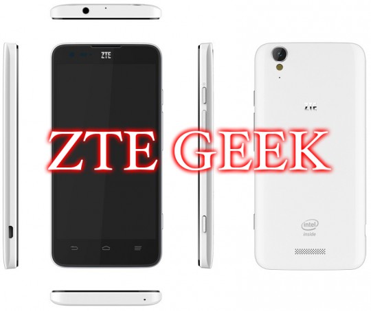  Geek: První smartphone ZTE s Atomem Z2580