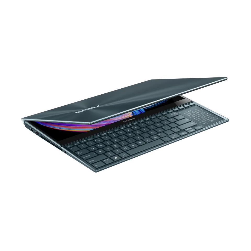 ZenBook Pro Duo 15 OLED_UX582_Product photo_1B_Celestial Blue_Web_06_NumberPad_2000x2000