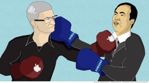 Apple a Samsung urovnaly dlouholetý patentový spor