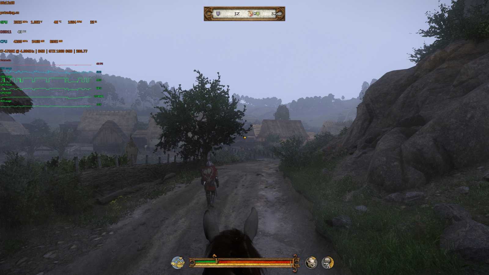 Kingdom Come: Deliverance: vliv nastavení na výkon