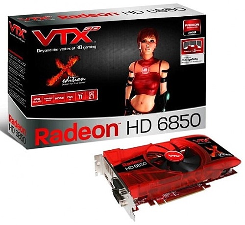Vertex3D ukázal Radeon HD 6850 s vyššími frekvencemi a vylepšeným chlazením
