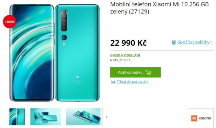 Do českých obchodů se v tichosti vrátily telefony Xiaomi Mi 10 a Mi 10 Pro