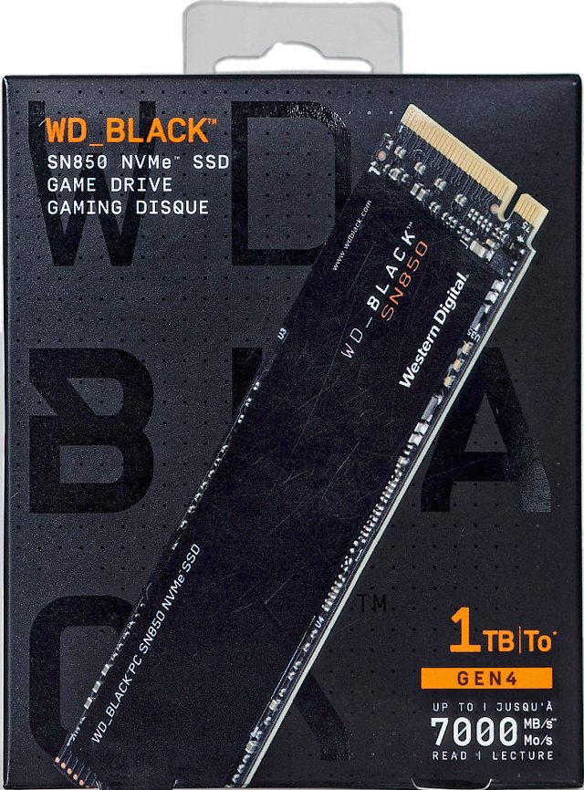 WD_Black SN850 1 TB: Nejvýkonnější M.2 SSD na trhu