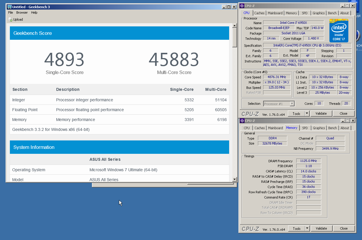 Přetaktování monstra Intel Core i7-6950X Broadwell-E