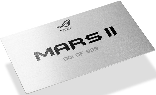 Asus MARS II přichází