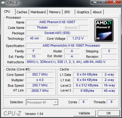 AMD Phenom II X6 1090T - Thuban tvrdě konkuruje Core i7