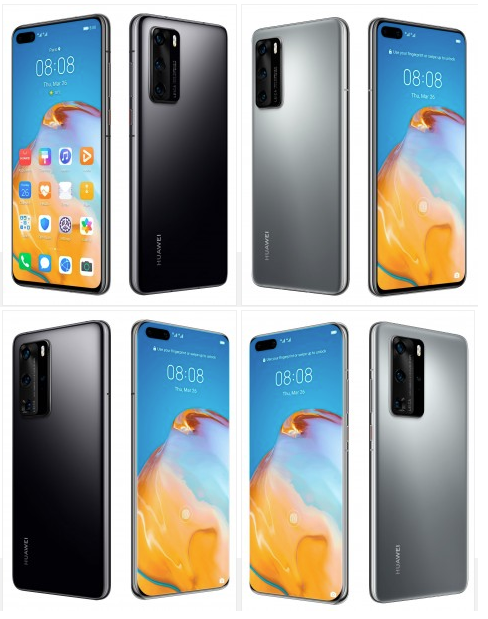 Podívejte se na oficiální snímky superphonů Huawei P40, P40 Pro a P40 Premium