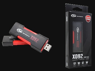 Team Group uvádí X092 - rychlý flash disk s rozhraním USB 2.0 a eSATA. 