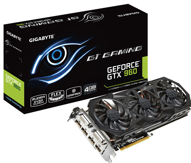 Gigabyte brzy uvede na trh dvojici grafických karet GeForce GTX 960 se 4 GB pamětí