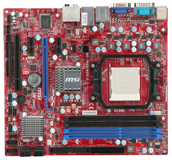 MSI 785GM-P45 - další deska s AMD 785G