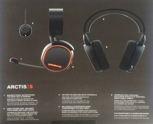 SteelSeries Arctis 5: moderní a elegantní headset