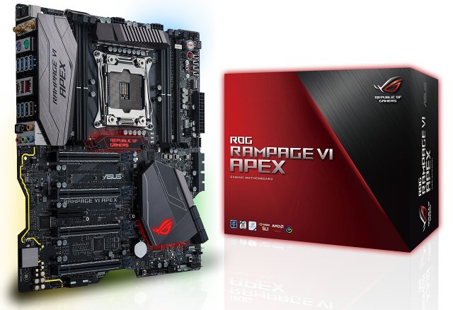 Asus Rampage VI Apex – Extrémní deska pro Skylake-X