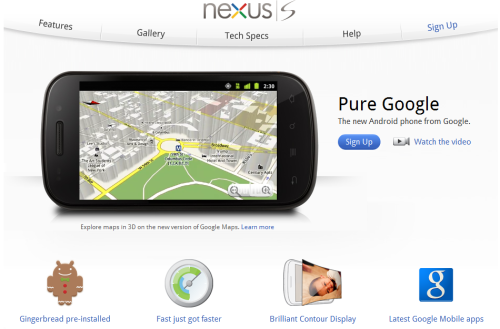 Nexus S, supertelefon Googlu se představuje [video]