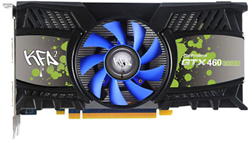 KFA2 Green Edition: ještě úspornější GeForce GTX 460 