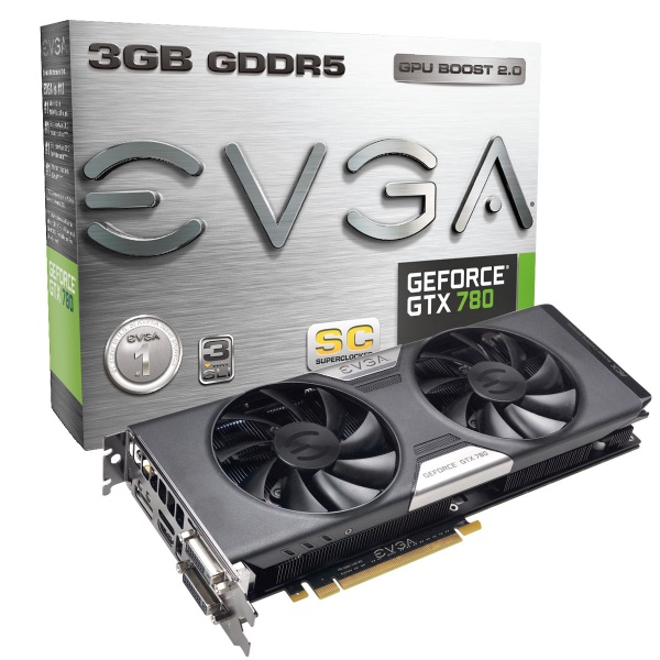 EVGA vydala sedm variant karty GTX 780