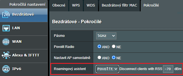 Pomocník roamingu