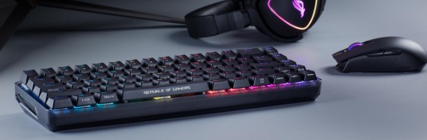 ASUS ROG Falchion - herní mechanická klávesnice do kapsy