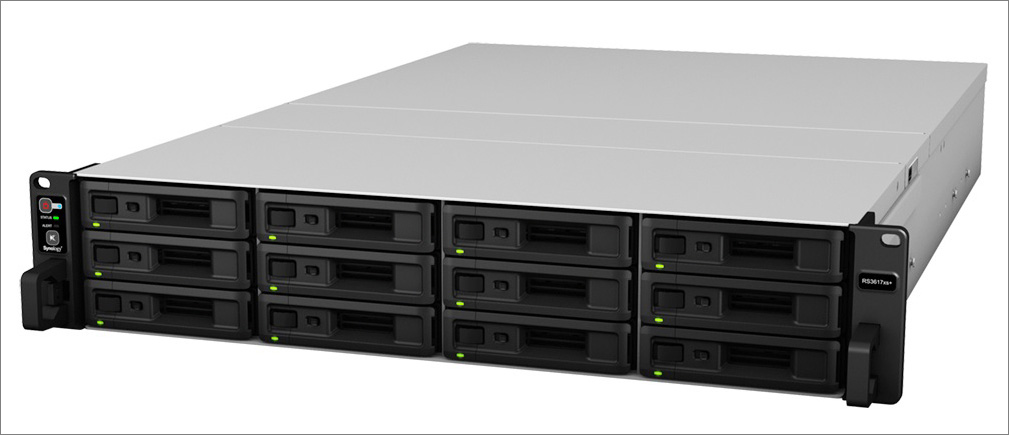 Synology začalo prodávat servery RackStation RS3617xs+, RS3617RPxs a RS217