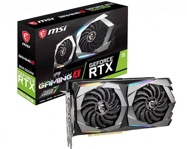 Grafická karta nVidia GeForce RTX 2060 Super - MSI GeForce RTX 2060 SUPER GAMING X