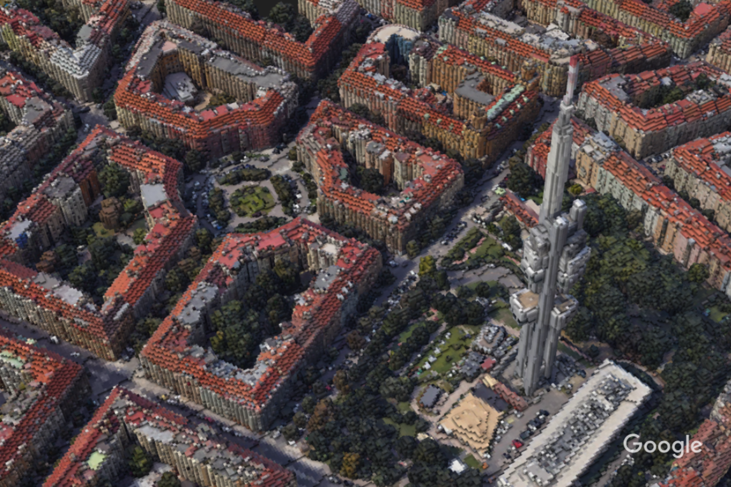 Chtěli byste prozkoumat Google Earth v Minecraftu? 