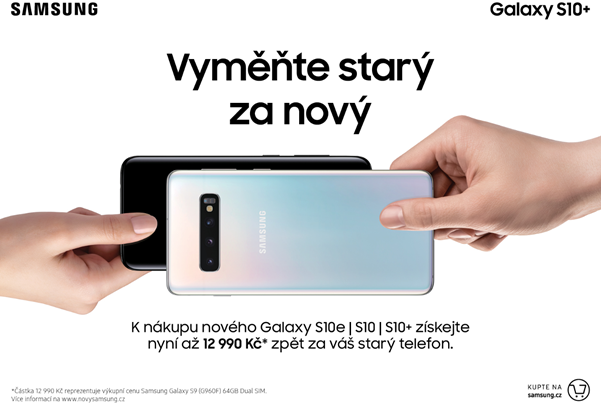 Nový Samsung Galaxy S10 nyní můžete mít až o 12 990 Kč levněji