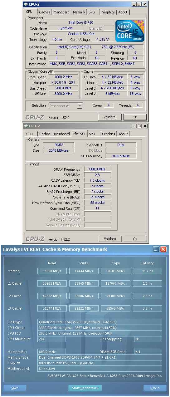 Jak na přetaktování - Core i5 750 a socket LGA 1156