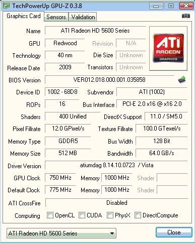 ATI Radeon HD 5670:  GeForce GT 240 pokořena