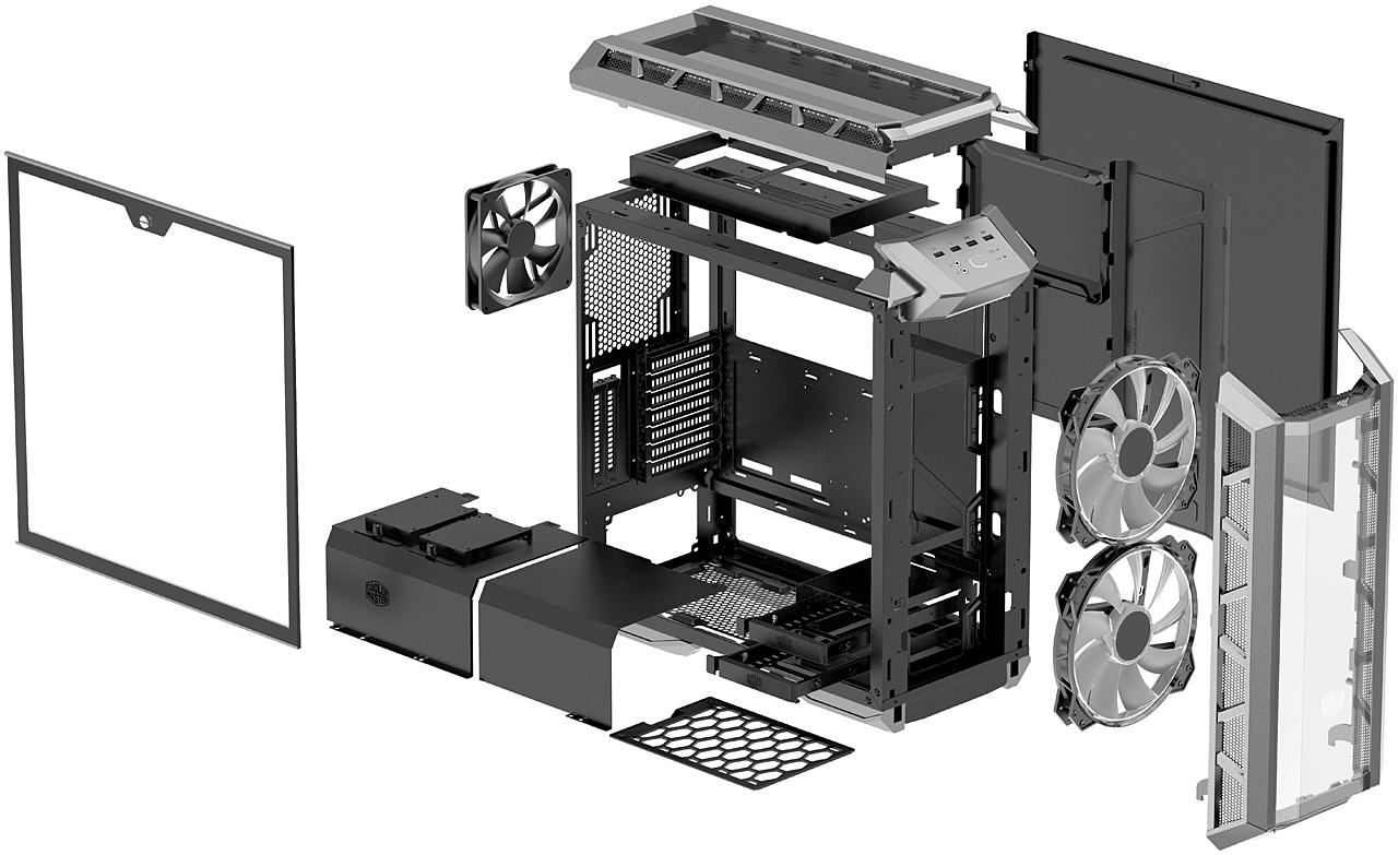 CM MasterCase H500P: velký kalibr na výkonné PC