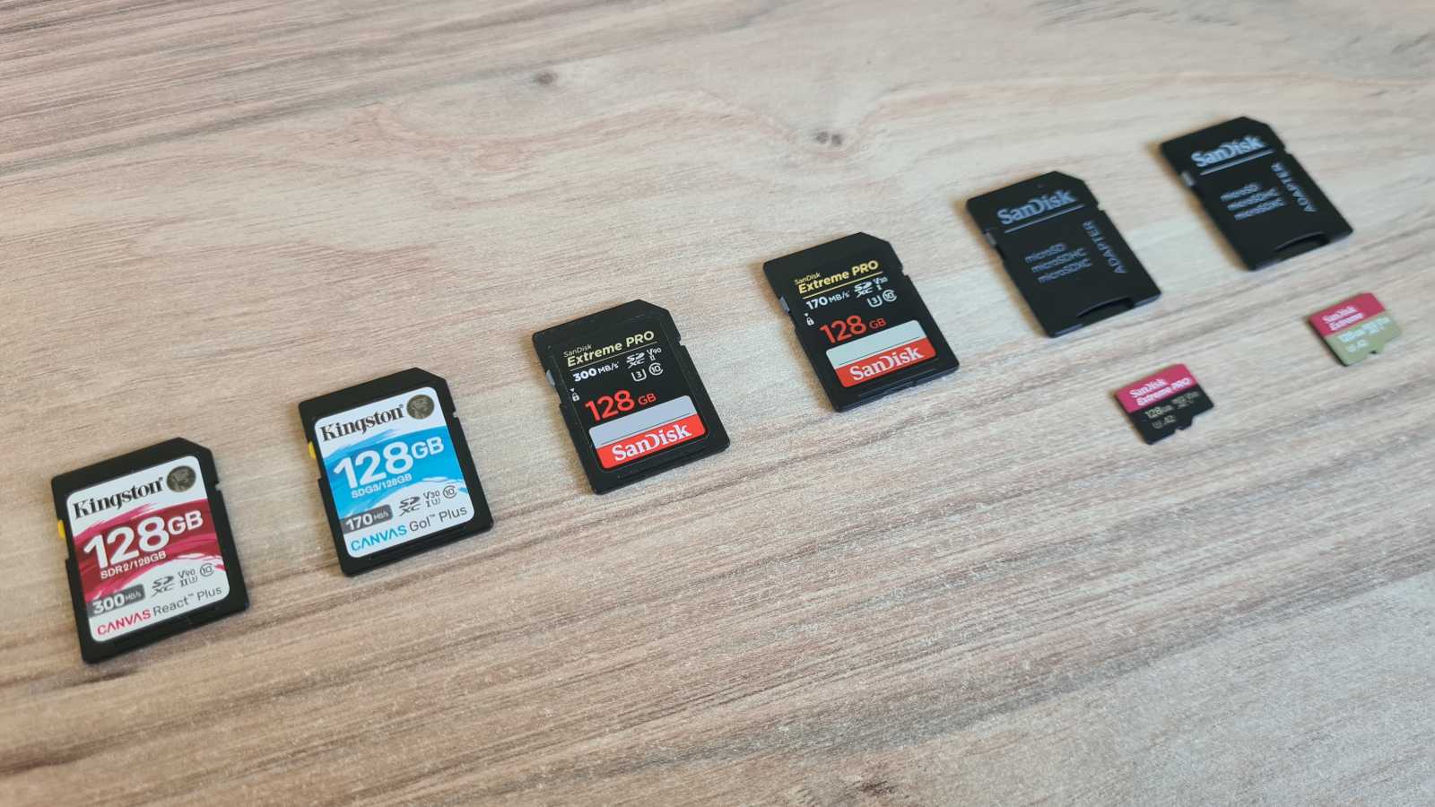  Velký test paměťových karet SD a microSD s kapacitou 128 GB