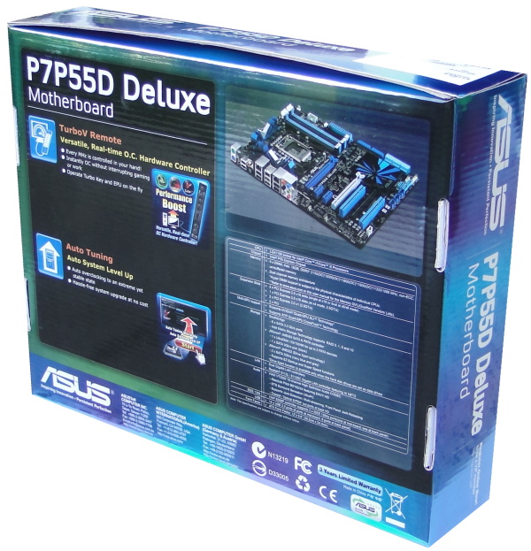 Asus P7P55D Deluxe - Desky pro platformu Core i5 1/3