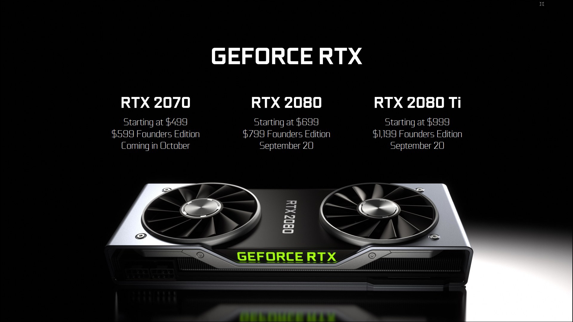 Nvidia Turing: nové technologie pro chytřejší rendering